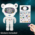 Astronaut Galaxy Projector with Bluetooth Speaker | 360° Rotating Star Sky Night Light with Remote | Space Robot Lamp for Bedroom Baby Room Gaming Home Party & Gift for Kids Adults